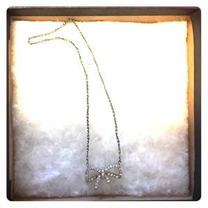 BOGO Banana republic bow necklace